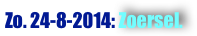 Zo. 24-8-2014: Zoersel.
