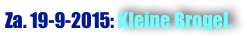 Za. 19-9-2015: Kleine Brogel.