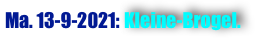 Ma. 13-9-2021: Kleine-Brogel.